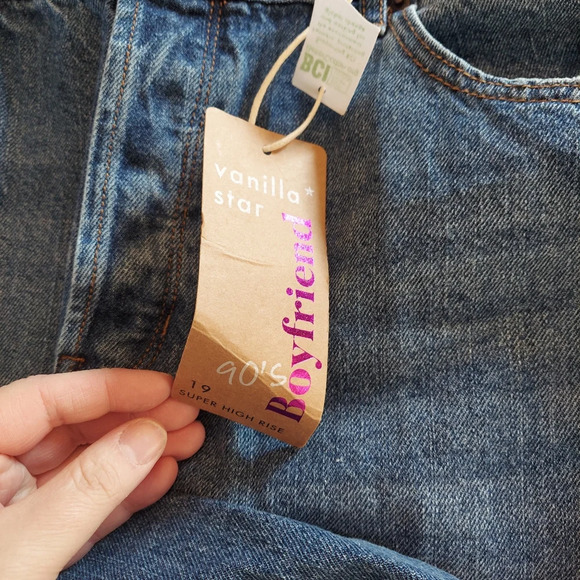 Super High Rise 90s Boyfriend Jeans NEW - Picture 6 of 13